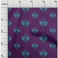 thumbnail image 1 of oneOone Viscose Jersey Fabric Floral Block Print Fabric By Yard 60 Inch Wide, 1 of 5