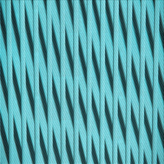 Ahgly Company Tapis d'Intérieur Lavable en Machine Carré Transitionnel Vert Cyan Foncé, 8 Pieds Carré