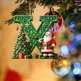 thumbnail image 3 of LSLJS 26 Letters Christmas Tree Decoration Pendant Christmas Tree Ornaments Personalized DIY Christmas Ornaments Christmas Decorations Xmas Tree Hanging Decor Christmas Ornaments, 3 of 5