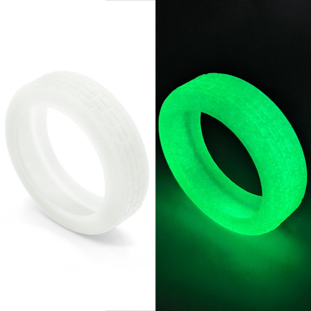 Luggage Wheels Protector Suitcase Small Parts Wear Resistant Silicone Protection Cover For Most Spinners Wheels Glow green 1pcs