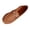 Brown, variant on LOVZFMLL Women's Flat Loafers Fashion Chain Low Round Toe Shoes Casual Comfortable Slip On Shoes for Bussiness Work Walking Flats Brown 8.5