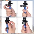 thumbnail image 3 of Foldable Trekking Poles Walking Sticks, Aluminum Camping Hiking Poles Expand from 45.3" to 53.1", 3 of 6