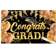 thumbnail image 2 of ⚡ Big Sale ! EXtraLarge Congrats Grad Banner 180x110 Cm | Graduation Party Decorations 2023 Black And Gold | Graduation Banner 2023 | Graduation Decorations Class Of 2023 | Red 2023 Graduatio, 2 of 8