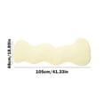 thumbnail image 3 of Cool Body Pillow For Adults Extra Long Pillow For Bed Shredded Foam Full Pillows, 3 of 7