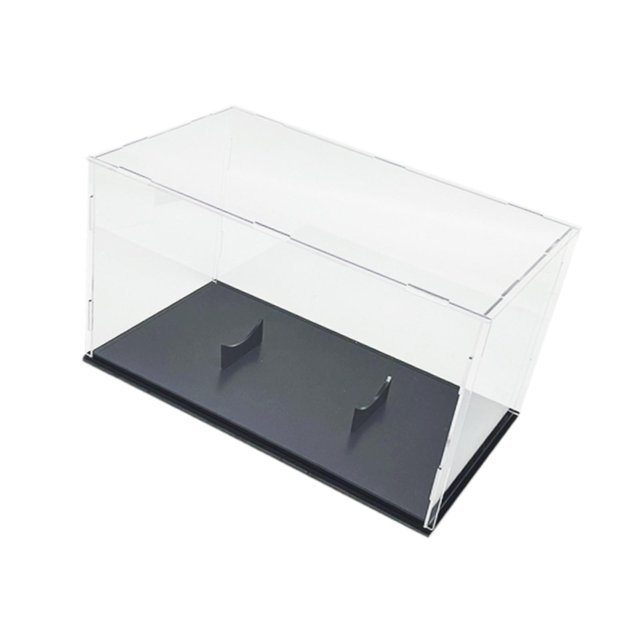Ruiboury Rugby Sports Collectibles Storage Display Case Dustproof Football Display And Memorabilia Showcase Football Case without grass 31.8x18x19cm