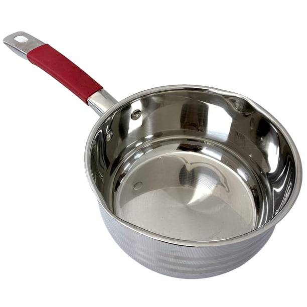 Verka Stainless Steel Milk Pan(18 cm) with Long Handle - Walmart.ca