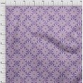 thumbnail image 4 of oneOone Rayon Violet Fabric Asian Ornamental Fabric For Sewing Printed Craft Fabric By The Yard 56 Inch Wide, 4 of 5