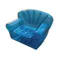 thumbnail image 2 of Siruishop Inflatable Chair Lazy Sofa Furniture Inflatable Sofa for Beach Camping Patio Blue, 2 of 8