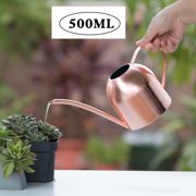 mtvxesu Watering Can Outdoor, Stainless Steel Watering Can - Metal Watering Can with Long Spout To Spillage, Perfect Plant Watering Can for Outdoor and Indoor Plants Garden Watering Can Clearance
