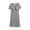 Noir, variante sur Tranfacy Robe de Maternité à Manches Courtes pour Femmes, Robe de Maternité Grande Taille, Robe de Maternité d'Allaitement à Imprimé à Manches Courtes, Col en V, Boutonnée, Robe d'Allaitement pour Femmes