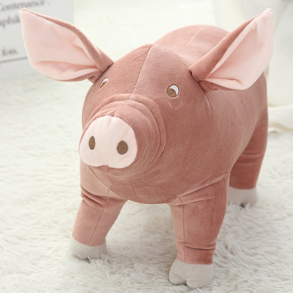 RKSTN Remote Control Car Plush Toy Pigg Pig Accompany Sleeping Stuffed Soft Toys 25cm Toddler Toys