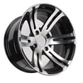 thumbnail image 1 of Aluminum Alloy 14in Wheel Hub, Upgrade Your Ride Compatible with Most 4 Wheel ATVs Go Karts Golfs Carts, Premium High Strength Strong Construction ATV Wheels Rims Trailer Wheels, 1 of 7