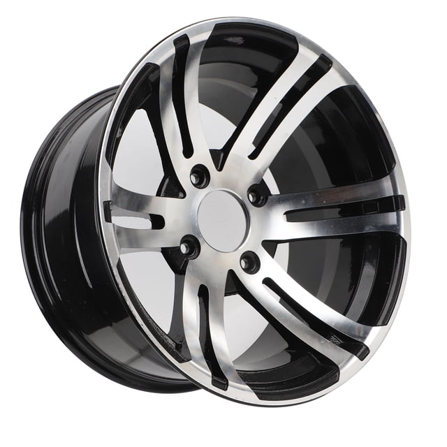 Aluminum Alloy 14in Wheel Hub, Upgrade Your Ride Compatible with Most 4 Wheel ATVs Go Karts Golfs Carts, Premium High Strength Strong Construction ATV Wheels Rims Trailer Wheels