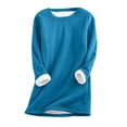 thumbnail image 2 of DPTALR Haut Raglan Ample pour Femmes, Épais et en Laine d'Agneau Chaude, 2 of 4