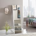 thumbnail image 4 of Miroir sur chevalet blanc – 14 x 56 pouces, 4 of 5
