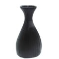 thumbnail image 1 of Sagebrook Home Vase en Métal Strié de 24 Po, Noir, 1 of 1