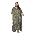 thumbnail image 2 of Caftans Longs pour Femmes Grande Taille Robe Caftan Robe de Soirée Fête Été Plage Robe d'Été Manches Kimono Longues Robes Décontractées en Ligne, 2 of 7