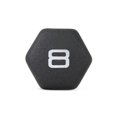 thumbnail image 4 of CAP Barbell, Black Neoprene Dumbbell, Single, 4 of 5