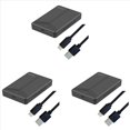 thumbnail image 1 of 3X USB 3.1 Mobile Hard Disk Box 2.5 Inch SATA Hard Disk Box SSD Enclosure Support 15mm Hard Drive for Computer Notebook,black, 1 of 9