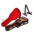 thumbnail image 1 of Miniature Guitar Model Exquisite Basswood Mini Electric Guitar for Home Instrument Decoration 7.9in, 1 of 14
