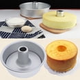 thumbnail image 2 of 7" Aluminum Round Chiffon Cake Angel Food Mould 7 inch, 2 of 8