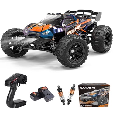 AUOSHI Fast RC Cars for Adults 40+MPH All Terrain High-Speed & off-Road Remote Control Car, 4WD 1:14 Scale RC Truck with 70 Min Runtime, 2 Batteries Gifts Toys for Kids Purple