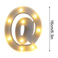 thumbnail image 2 of RXIRUCGD Letters Lights Alphabet Lamp LED Letter Lighting Letter Light Illuminated Letters Night Lights Decoration For Birthday Party Wedding Children’s Room, 2 of 6