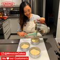 thumbnail image 2 of Crown 5 inch Cake Pans, 3" Deep, 2 Pack, Professional Baking Pans, Heavy Duty, Easy Release, Pure Aluminum, 2 of 8