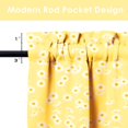 thumbnail image 4 of 1 Piece Country Farmhouse Kitchen Curtains and Valances Set for Windows Country Themed Style Kitchen Window Curtains Over Sink Decor 18x54 in, 4 of 5