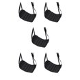 thumbnail image 1 of jesticaly Foot Rest Portable Travel Airplane Flight Hammock with Storage Bag Comfortable Office Train Feet Swing Accessory Mesh Cloth 5Set, 1 of 6