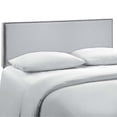 thumbnail image 1 of Modway Tête de Lit Capitonnée Grand à Clous Décoratifs, Gris Ciel, 1 of 4