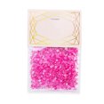 thumbnail image 2 of 1440 Pieces Glass Crystal Set Flat Nail Ornament with DIY Back Excellent Gloss Nail Art Rhinestones DIY Handcraft Manicure Accessories Card Making Pink, 2 of 5