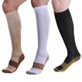 thumbnail image 4 of Chaussettes de Compression Infusées de Cuivre 20-30mmHg Graduées Hommes Femmes P-TTG, 4 of 5