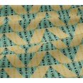 thumbnail image 5 of oneOone Viscose Jersey Fabric Stripe|Diamond & Triangle Geometric Print Fabric BTY 60 Inch Wide, 5 of 5