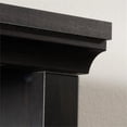 thumbnail image 4 of Pemberly Row Traditional Engineered Wood 5-Shelves Bookcase in Estate Black, 4 of 8