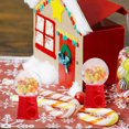 thumbnail image 3 of CUITING Mini Gumball Machine Toys - 3pcs Red Candy Dispensers, 3 of 9