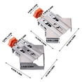 thumbnail image 2 of Stainless Steel 90 Angle Clamp with Adjustable Handle for Secure Woodworking and Photo Frame Assembly, 2 of 2