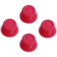 thumbnail image 1 of 2 Pairs Thumbsticks Analog Thumb Sticks for Sony Playstation Dual Shock 4 PS4 Controller,fits Xbox One Controller (Red), 1 of 3