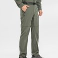 thumbnail image 4 of Penkiiy Pantalon de Randonnée Homme Liquidation Pantalon pour Homme Charge Été Respirant Sports de Plein Air Pantalon d'Alpinisme Pantalon Pantalon Vert Armée, 4 of 4