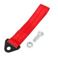 thumbnail image 1 of Unique Bargains Red Universal Vehicle Replacement Towing Hook Bumper Trailer Belt Strap, 1 of 5