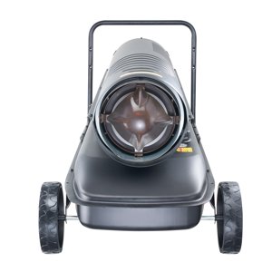 KFFKFF Kerosene Forced Air Chauffe-eau, 175000 BTU portatif Air Space Réchauffeur avec thermostat, 13.2 Chauffe-citerne Gallon à faible consommation d'énergie