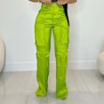 thumbnail image 1 of LSLJS Pantalon Long Décontracté de Mode pour Femmes avec Poche, 1 of 6