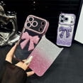 thumbnail image 2 of Sparkling Diamond Women's Phone Case with Cute Bow for iPhone 17/15/14/13/12/11ProMax, Luxury Full-Coverage Anti-Scratch Shockproof 3D Crystal Bow Protective Case (Gold, for iPhone 17ProMax), 2 of 8