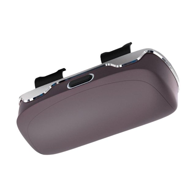 lionlar Sunglasses Holder for Car Visor Portable Sturdy Hard Shell Auto Glasses Case Brown