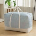 thumbnail image 3 of TopLLC Home Storage Bag,Quilt Storage Bag Three-Dimensional Way Bedroom Storage Organizing Storage Bag, 3 of 4