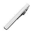 thumbnail image 2 of 1pc Men Metal Silver Tone Simple Necktie Tie Bar Clasp Clip Clamp Pin, 2 of 6