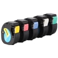 thumbnail image 2 of 5PK Compatible For Dymo LetraTag Plastic 91331 12mm Label Tape Laminated Refills, Label Plastic, Label Tape, 2 of 13