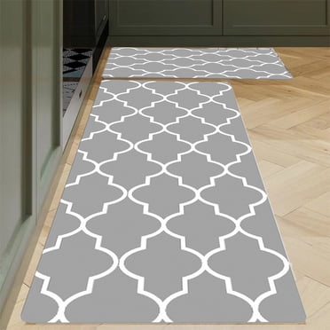 Czzoypi Tapis de Cuisine pour Plancher Tapis de Cuisine Antidérapants Lavables Imperméables Confort pour Rester Debout Tapis de Cuisine Tapis Coureur de Cuisine pour Cuisine Maison Bureau Évier