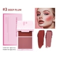 thumbnail image 1 of Up to 50% Off Personal Care and Beauty Clearance!Two In One Powder Blusher Cream Powder Blusher Powder Is Not Easy To Natural Transparent Matte Makeup Holding Powder Blusher Rouge 10g, Gifts for Women, 1 of 2