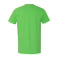 thumbnail image 3 of Gildan Mens Softstyle T-Shirt, L, Electric Green, 3 of 3